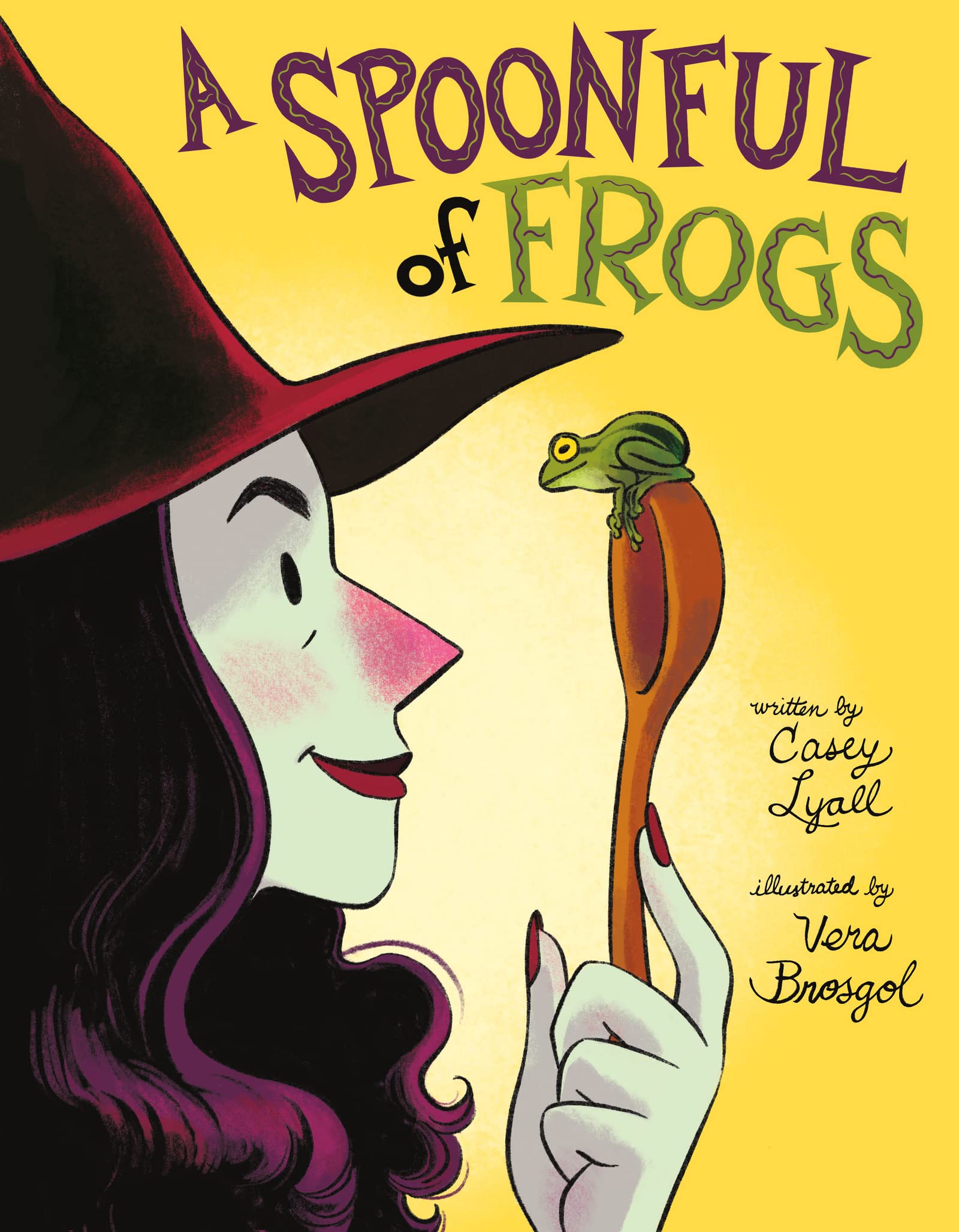 A Spoonful Of Frogs: A Halloween Book For Kids,New