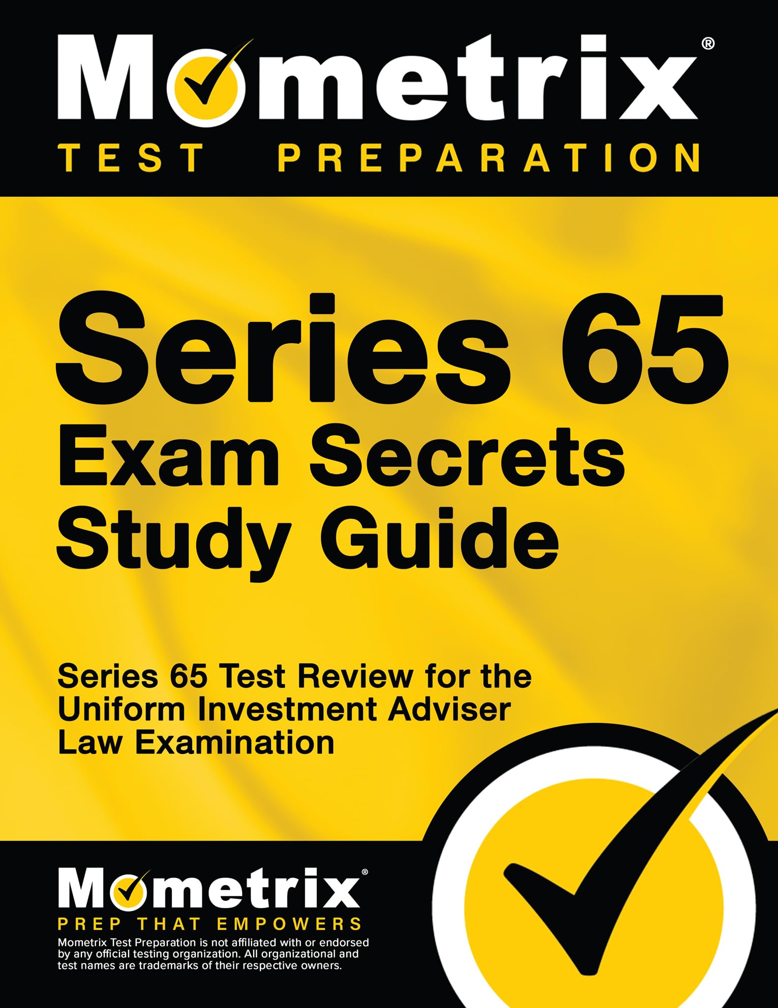 Series 65 Exam Secrets Study Guide: Series 65 Test Review for the Uniform Investment Adviser Law Examination,Used