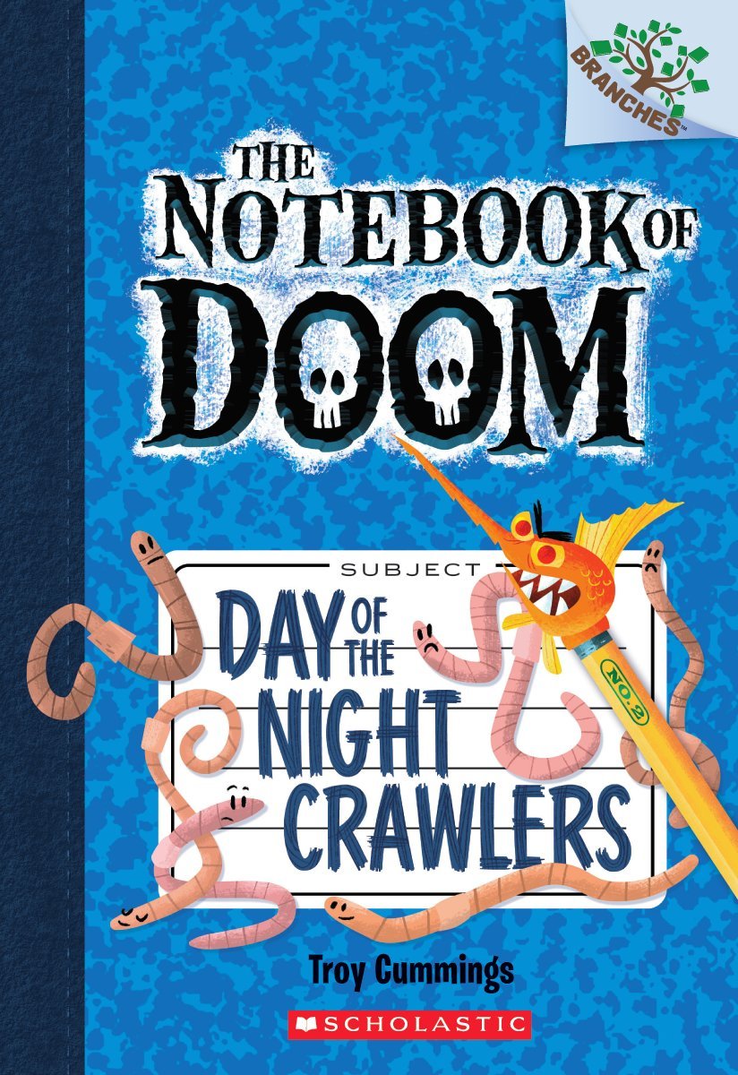 Day Of The Night Crawlers: A Branches Book (The Notebook Of Doom #2) (2),New