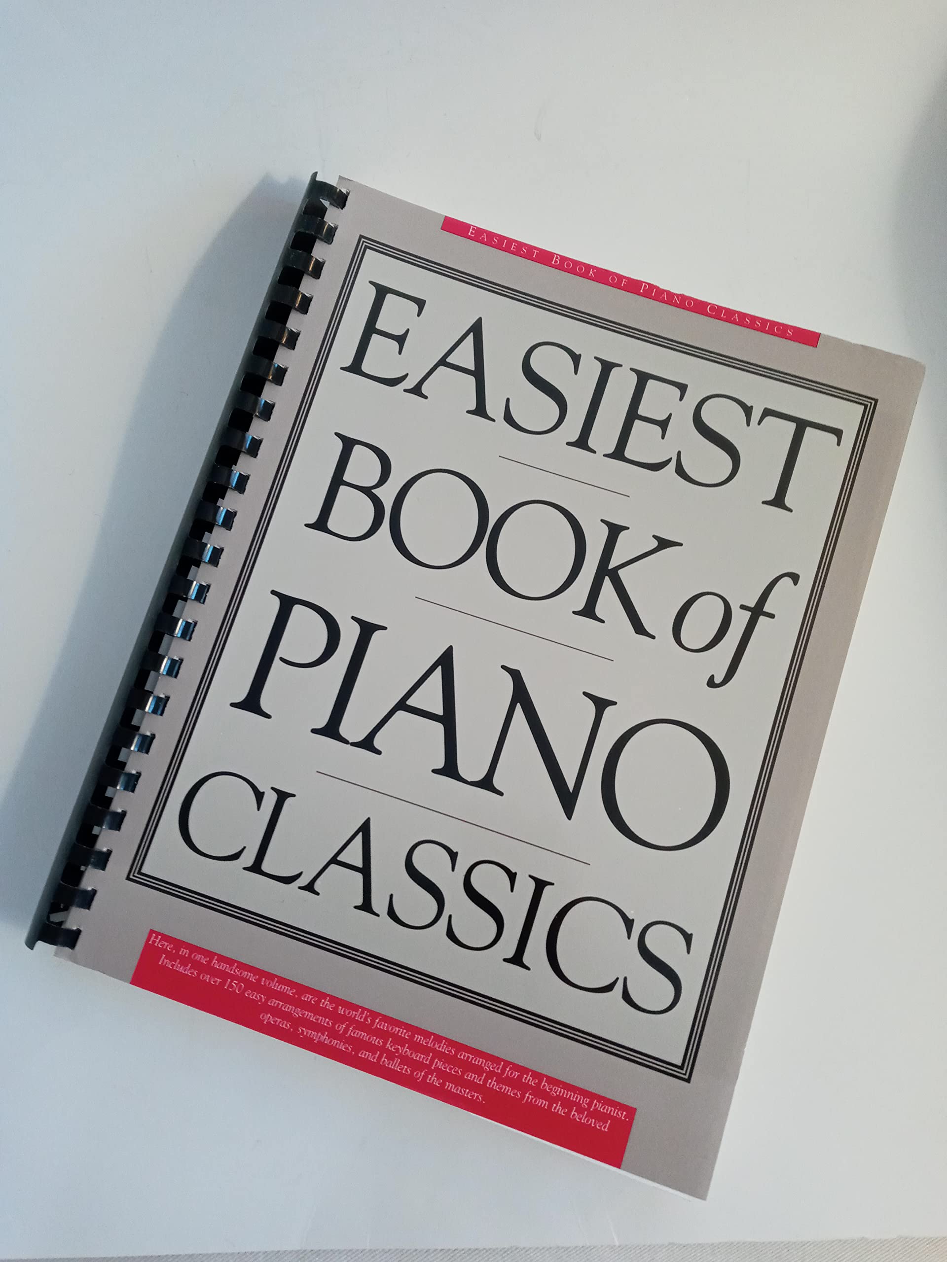 Easiest Book of Piano Classics,Used