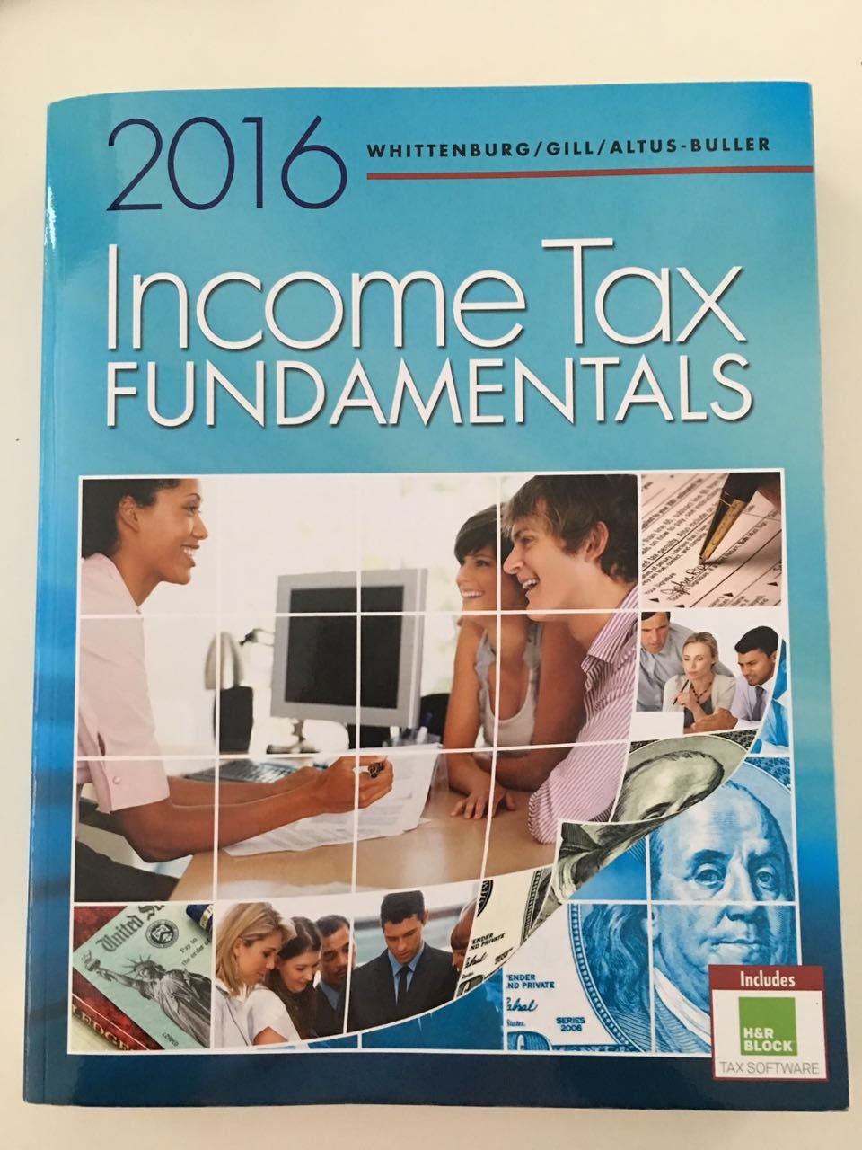 Income Tax Fundamentals 2016 (with H&R Block Premium & Business Access Code),Used