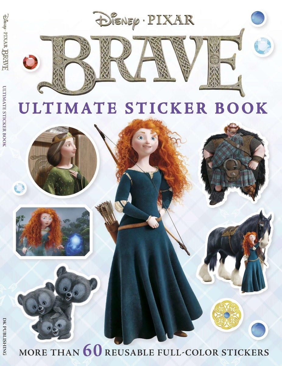 Ultimate Sticker Book: Brave: More Than 60 Reusable Fullcolor Stickers