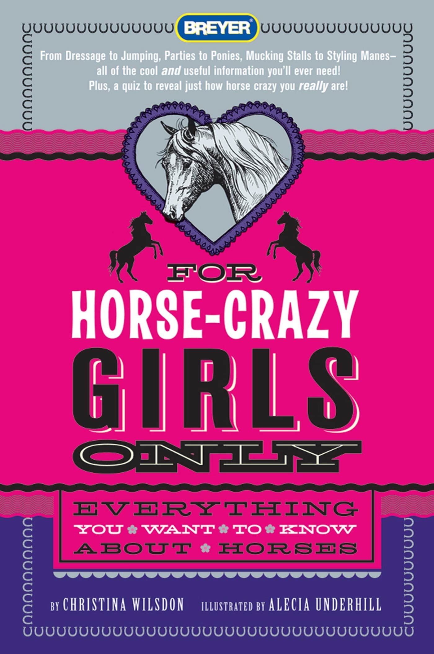 For Horsecrazy Girls Only: Everything You Want To Know About Horses,New