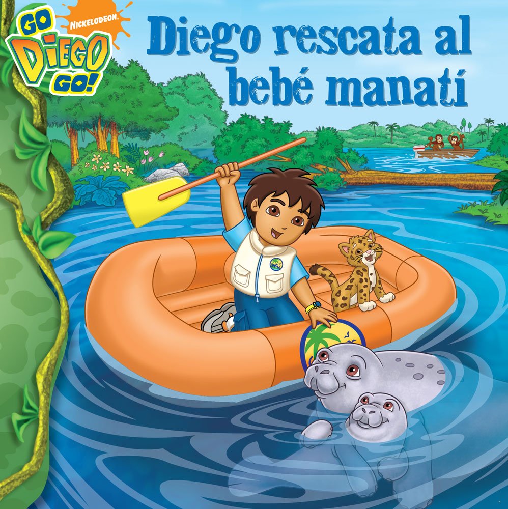 Diego rescata al beb manat (Diego's Manatee Rescue) (Go, Diego, Go!) (Spanish Edition),Used