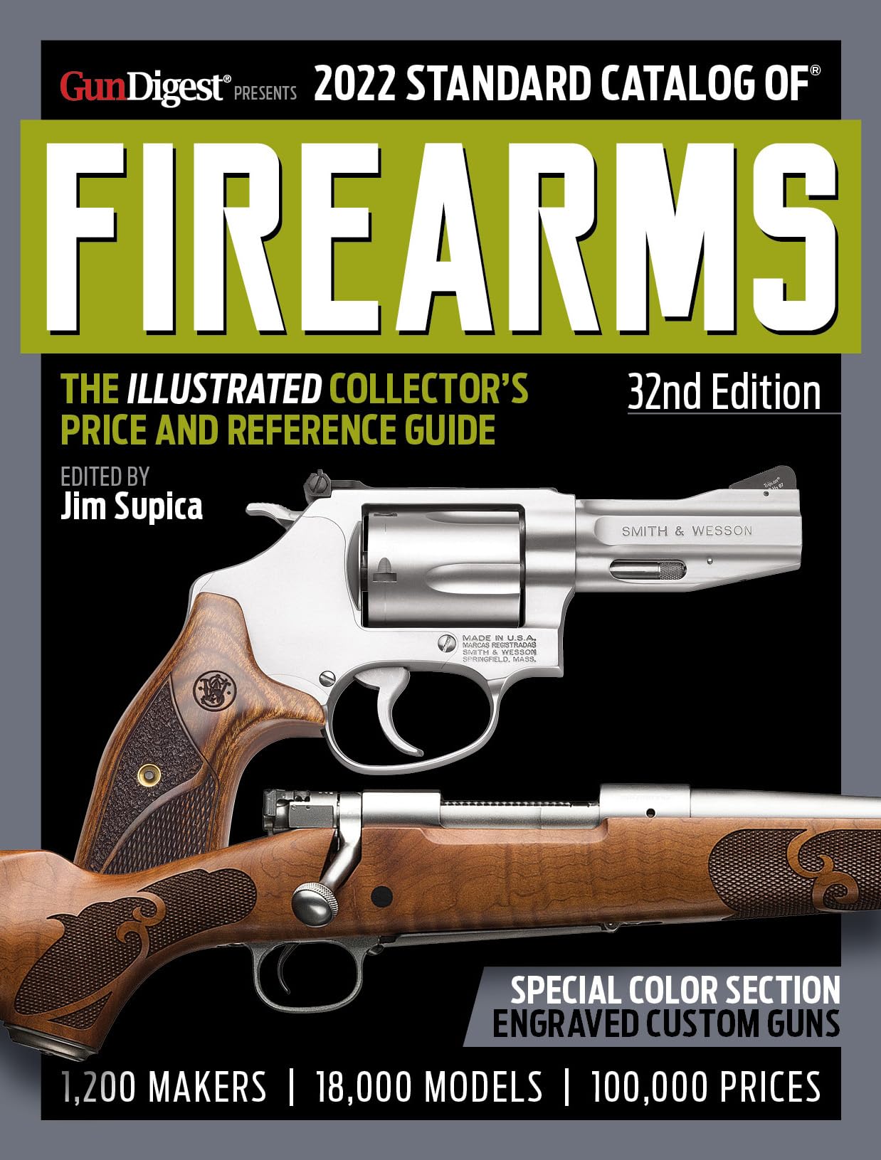 2022 Standard Catalog Of Firearms, 32Nd Edition: The Illustrated Collectors Price And Reference Guide (Readers Digest: Standard