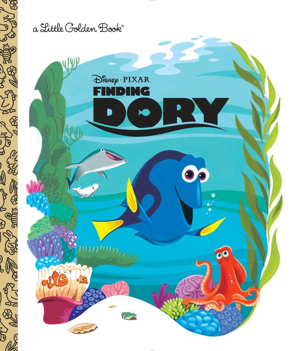 Finding Dory Little Golden Book (Disney/Pixar Finding Dory),New