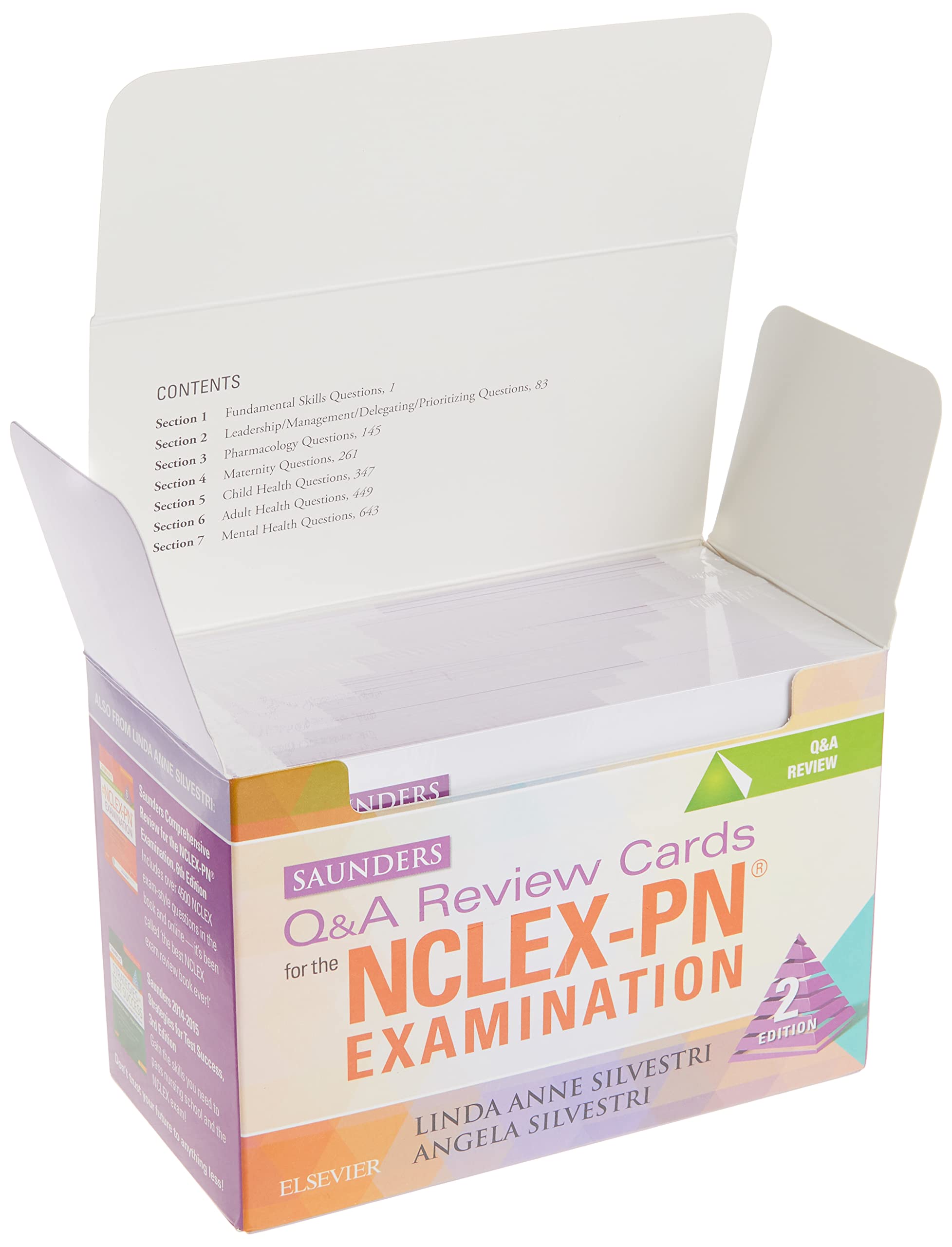 Saunders Q&A Review Cards for the NCLEXPN Examination,Used