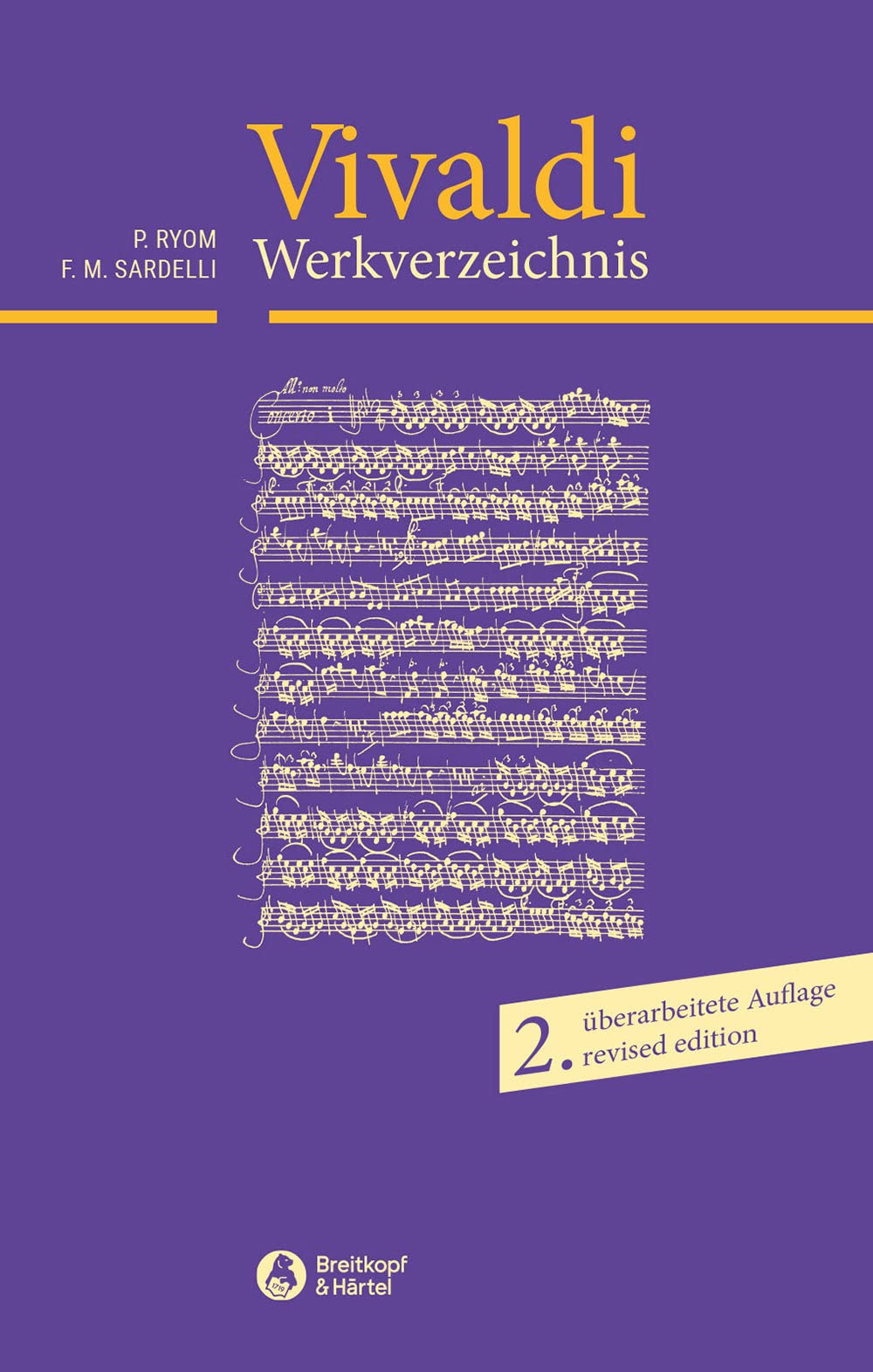 ANTONIO VIVALDI. VERZEICHNIS SEINER WERKE LIVRE SUR LA MUSIQUE,Used