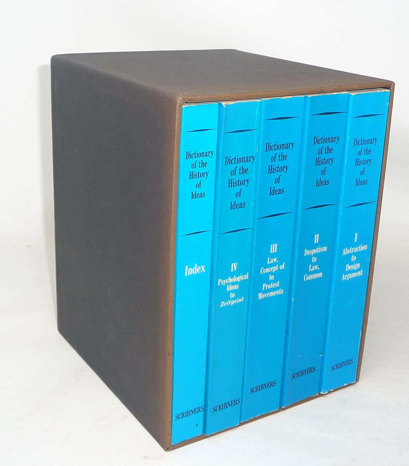 Dictionary Of The History Of Ideas,New