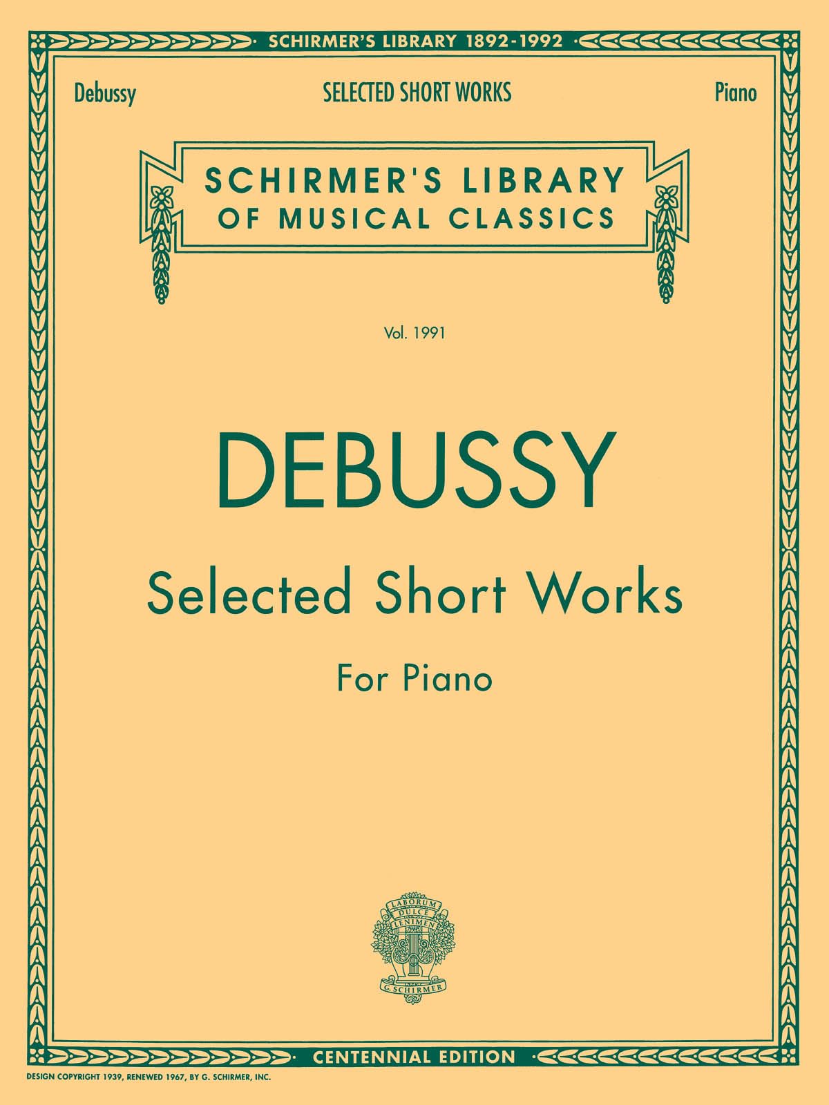 Debussy: Selected Short Works For Piano,New