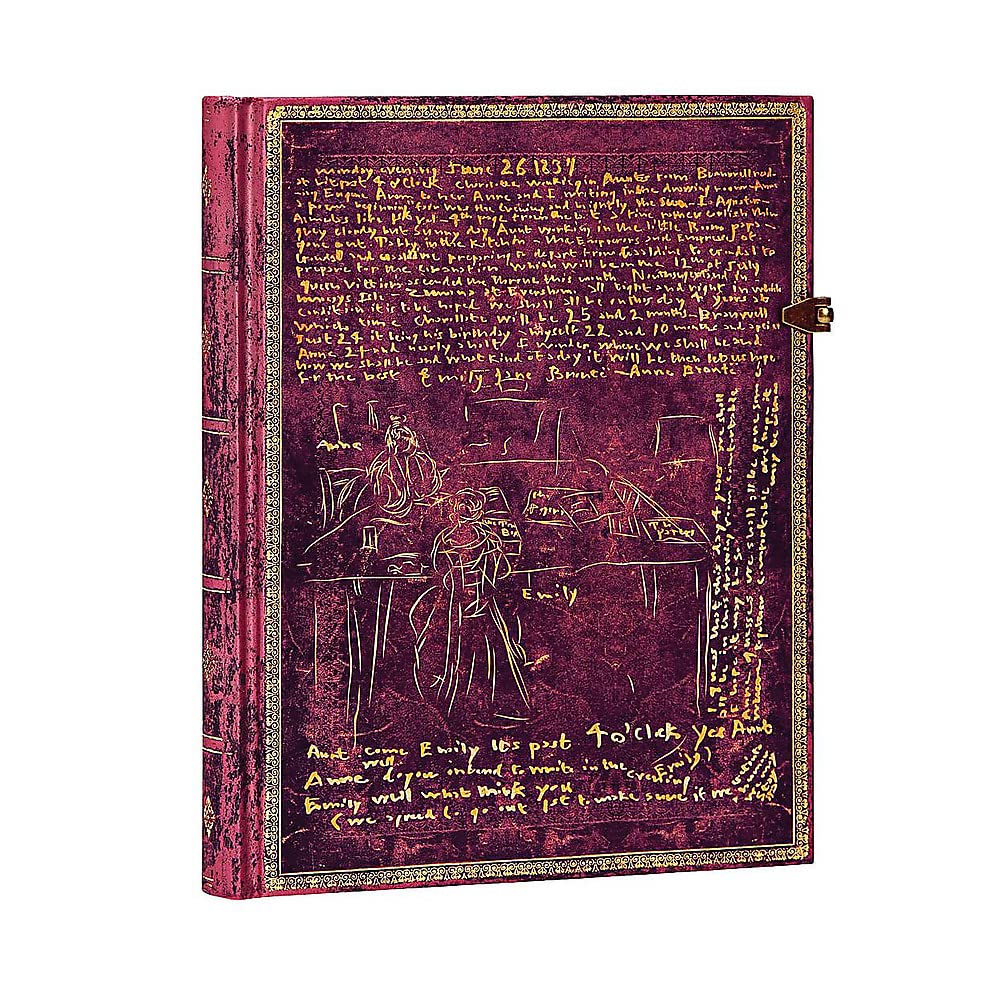Paperblanks  The Bront Sisters  Special Edition  Hardcover  Ultra  Unlined  Clasp Closure  144 Pg  120 Gsm