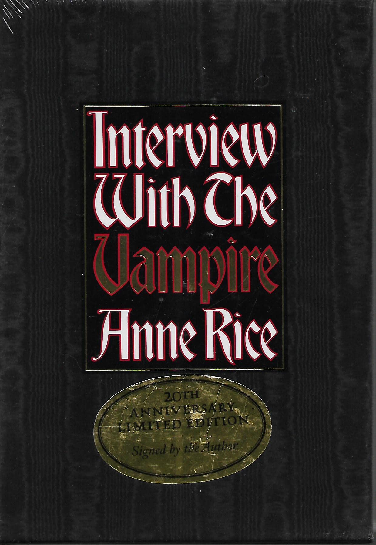 Interview With The Vampire: Anniversary Edition,Used