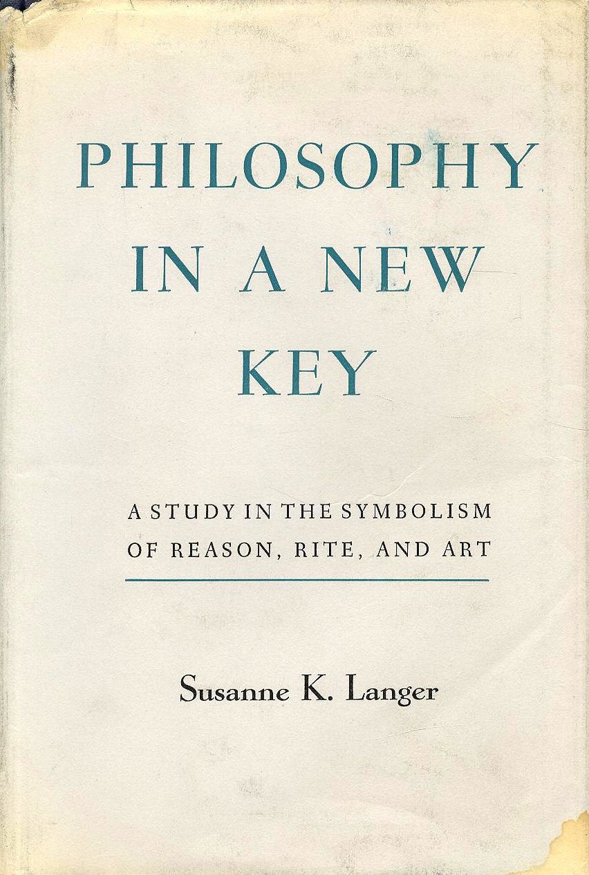 Philosophy In A New Key: A Study In The Symbolism Of Reason, Rite, And Art,Used