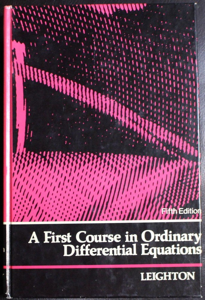First Course In Ordinary Differential Equations,Used