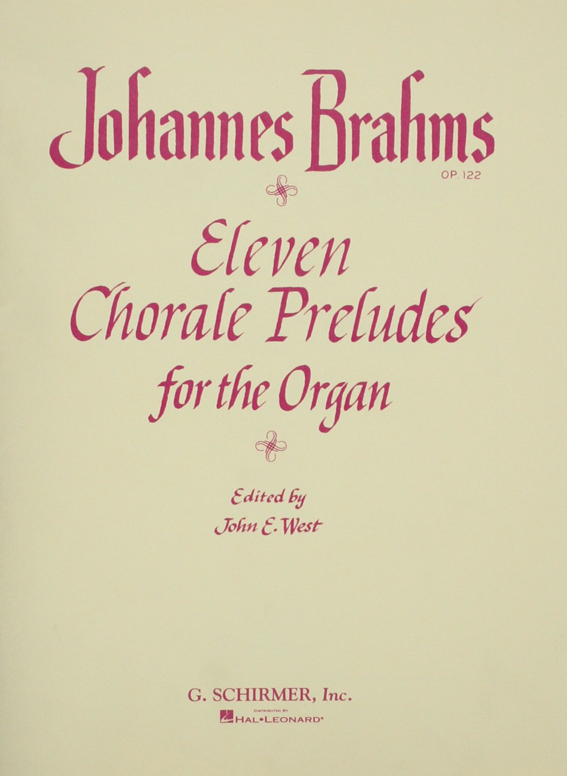 11 Chorale Preludes: Organ Solo,Used