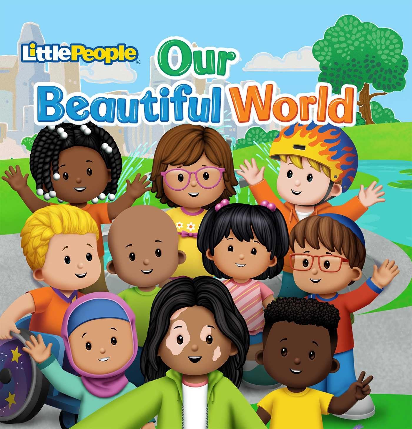 FisherPrice Little People: Our Beautiful World (Little People Shape Books),New