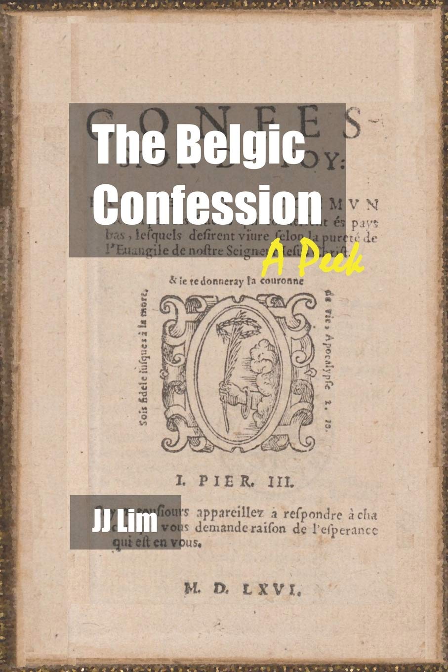 The Belgic Confession: A Peek (Three Forms of Unity),Used