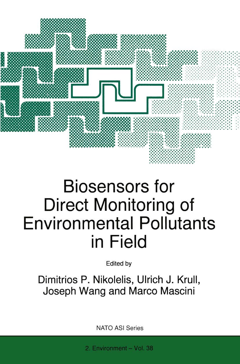 Biosensors for Direct Monitoring of Environmental Pollutants in Field (NATO Science Partnership Subseries: 2, 38),Used