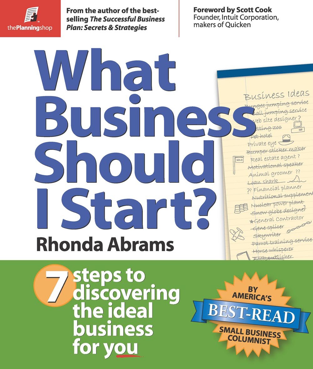 What Business Should I Start?: 7 Steps to Discovering the Ideal Business for You,Used