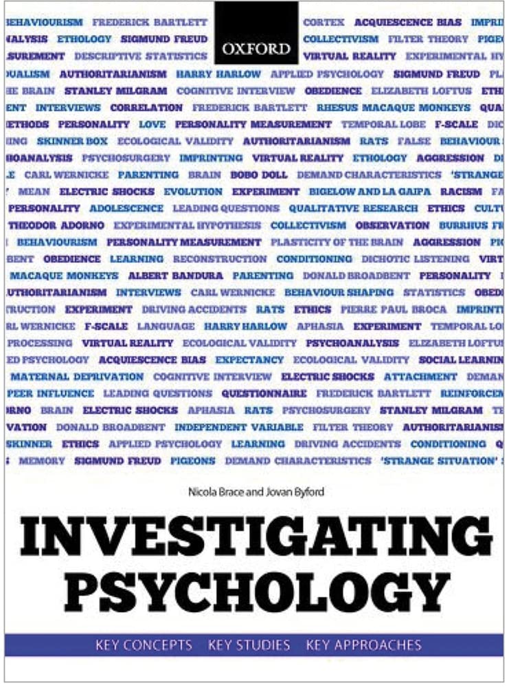 Investigating Psychology: key concepts, key studies, key approaches,Used
