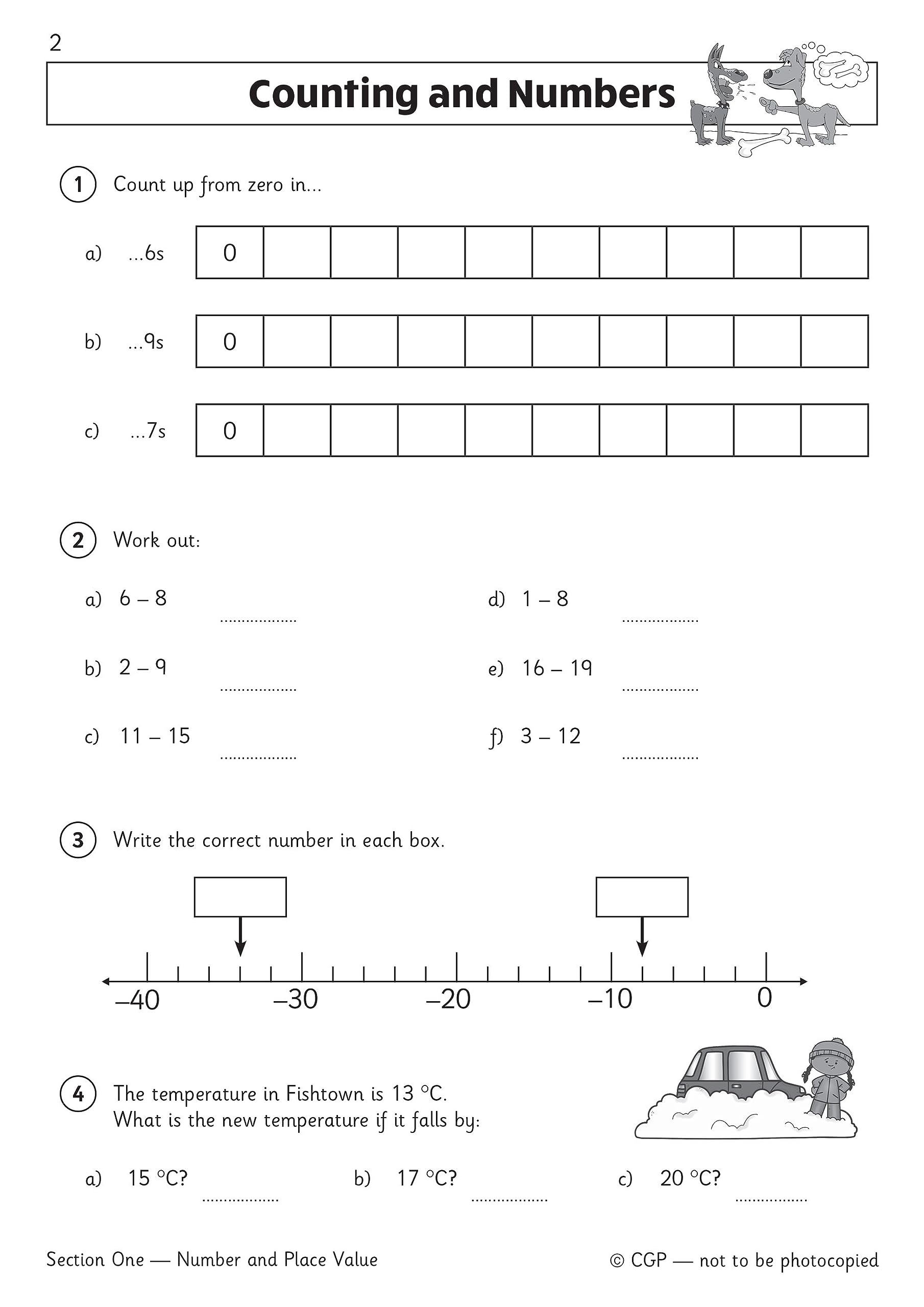 KS2 Maths Workout Year 4 (CGP KS2 Maths),Used