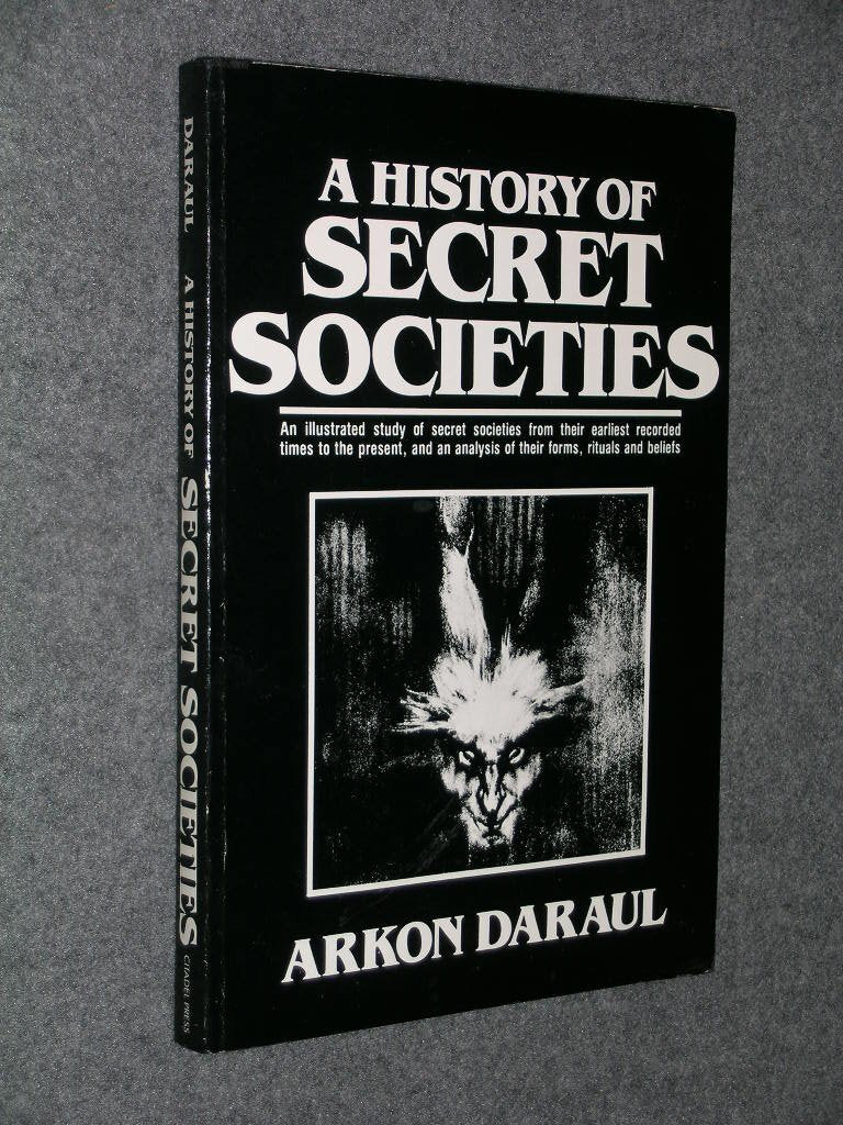 A History Of Secret Societies,Used