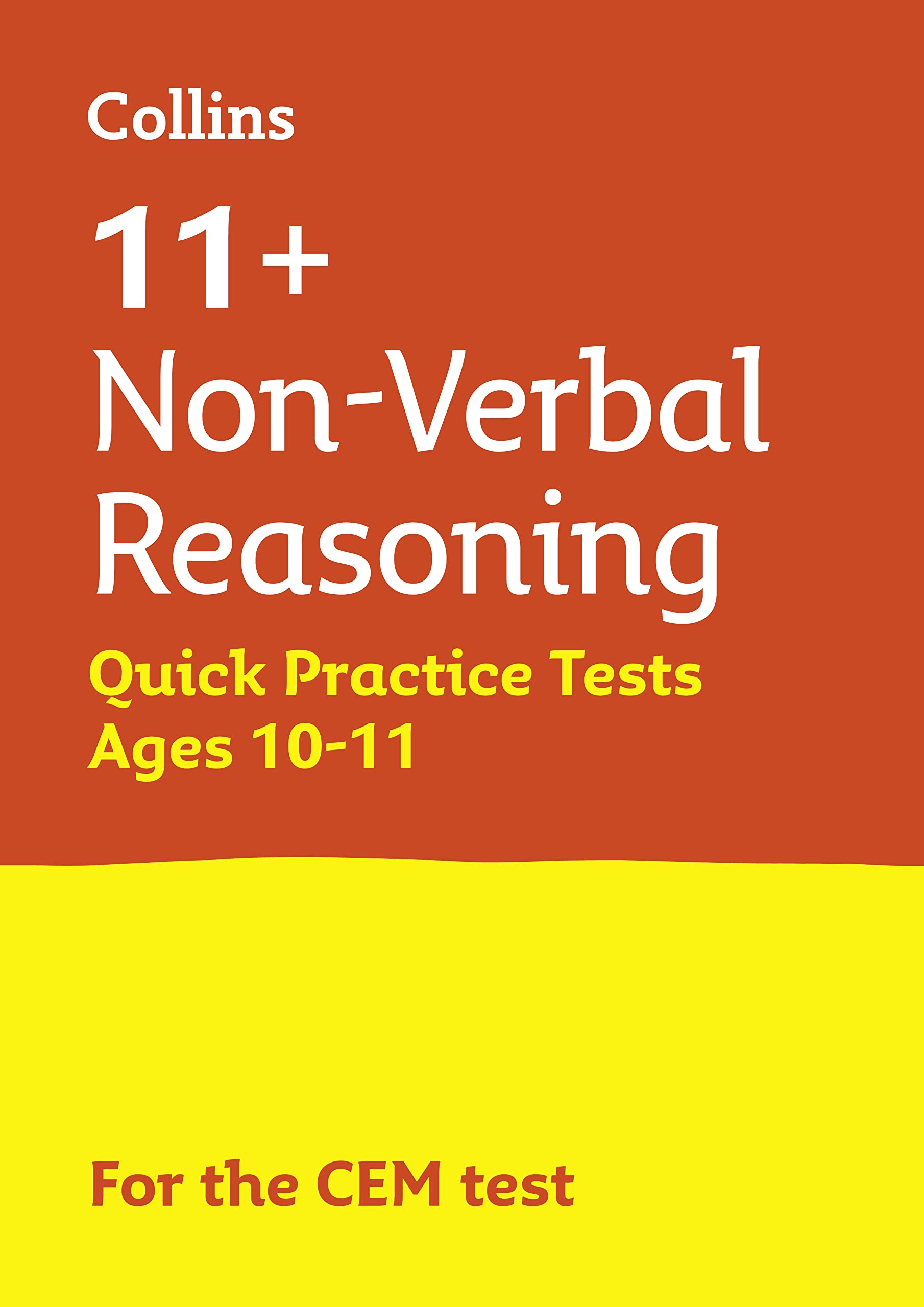 Letts 11+ Success 11+ NonVerbal Reasoning Quick Practice Tests: for the CEM tests: Age 1011,Used