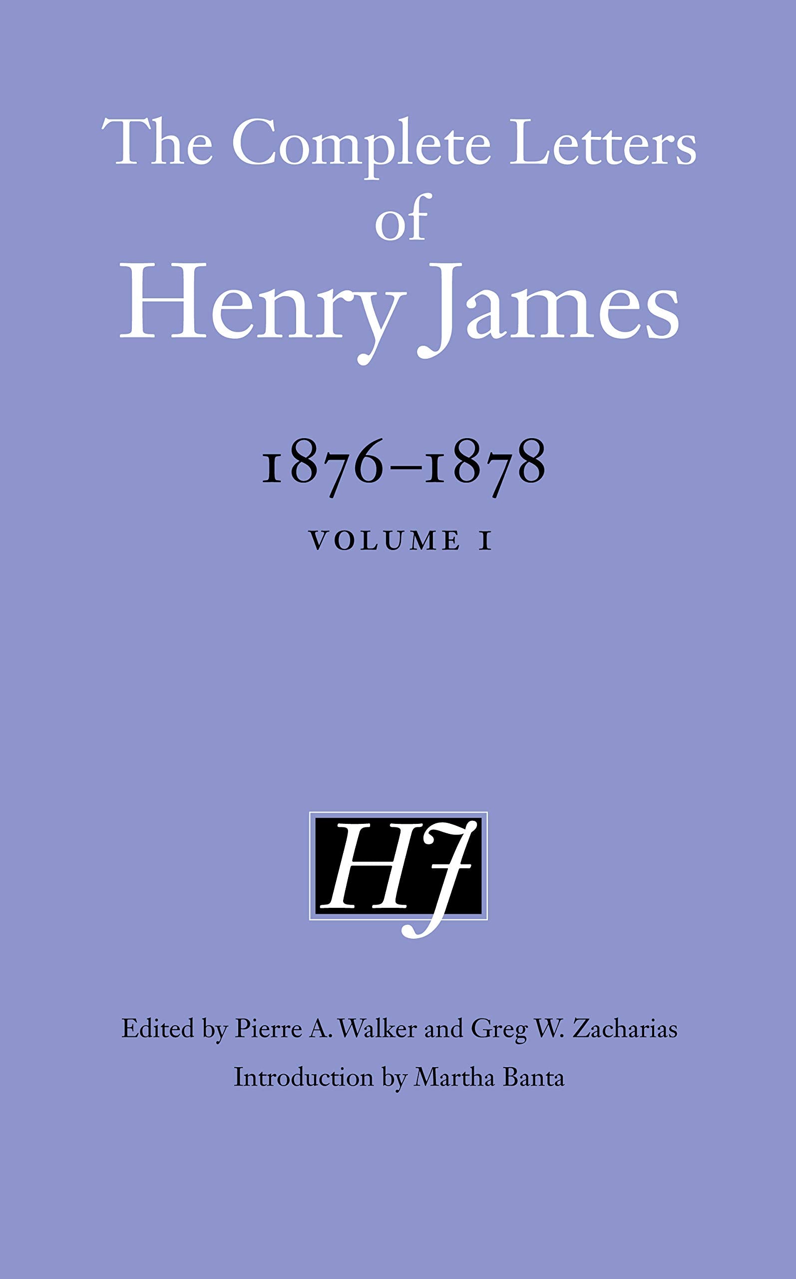 The Complete Letters of Henry James, 18761878: Volume 1 (Volume 1),Used