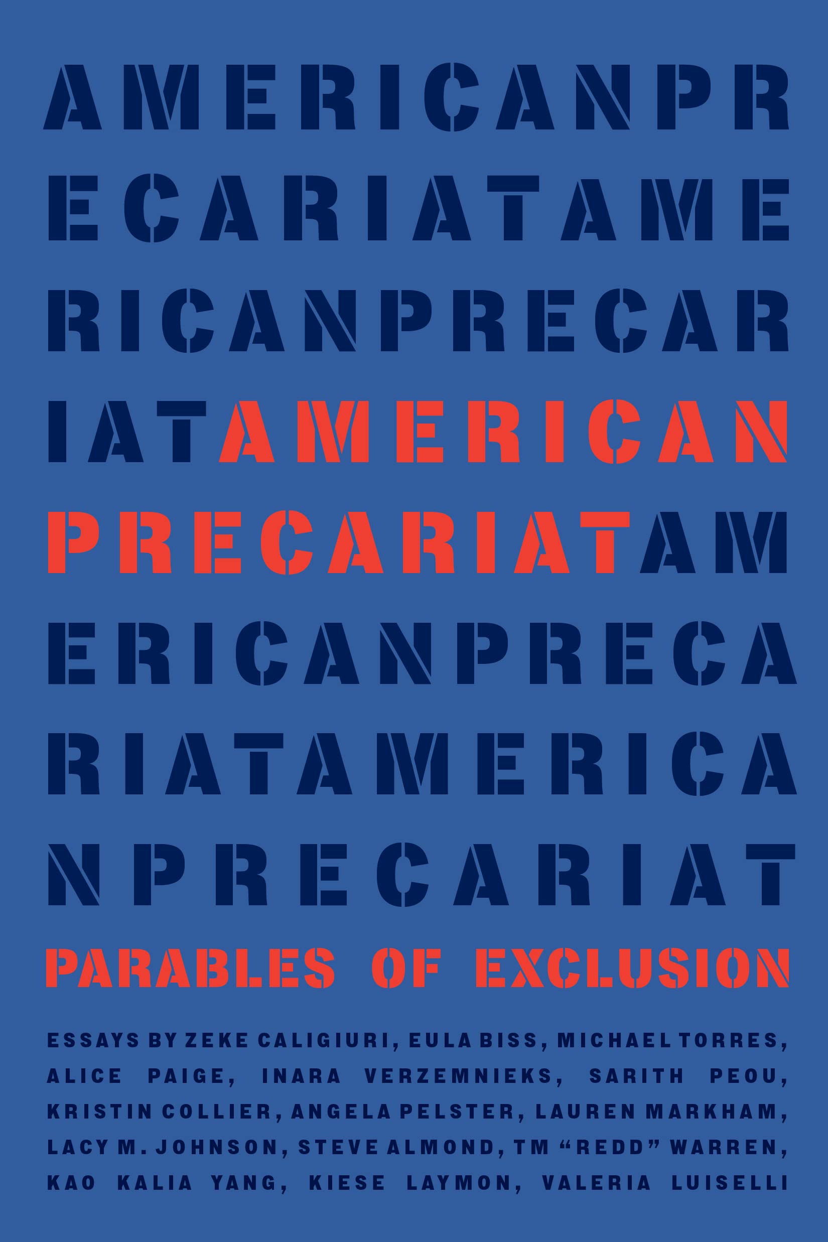 American Precariat: Parables Of Exclusion,New