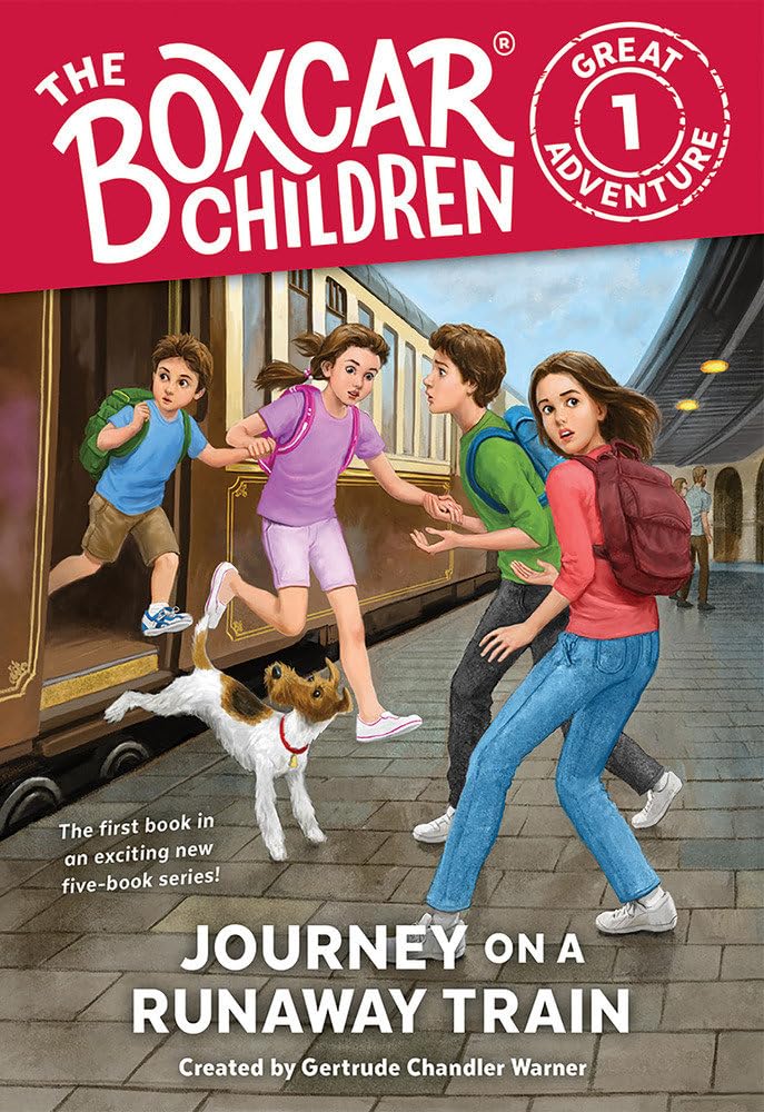 Journey On A Runaway Train (The Boxcar Children Great Adventure)