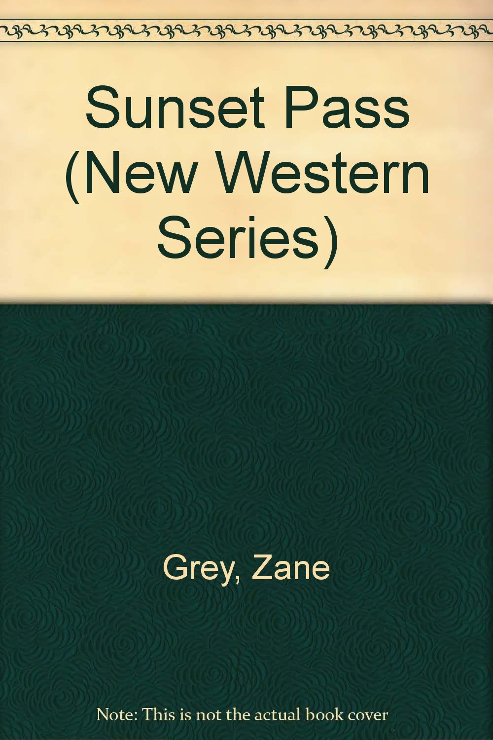 Sunset Pass (New Western Series),New