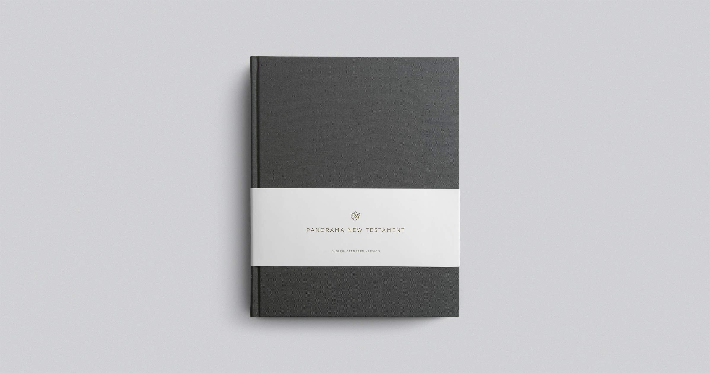 ESV Panorama New Testament (Cloth over Board, Gray),Used