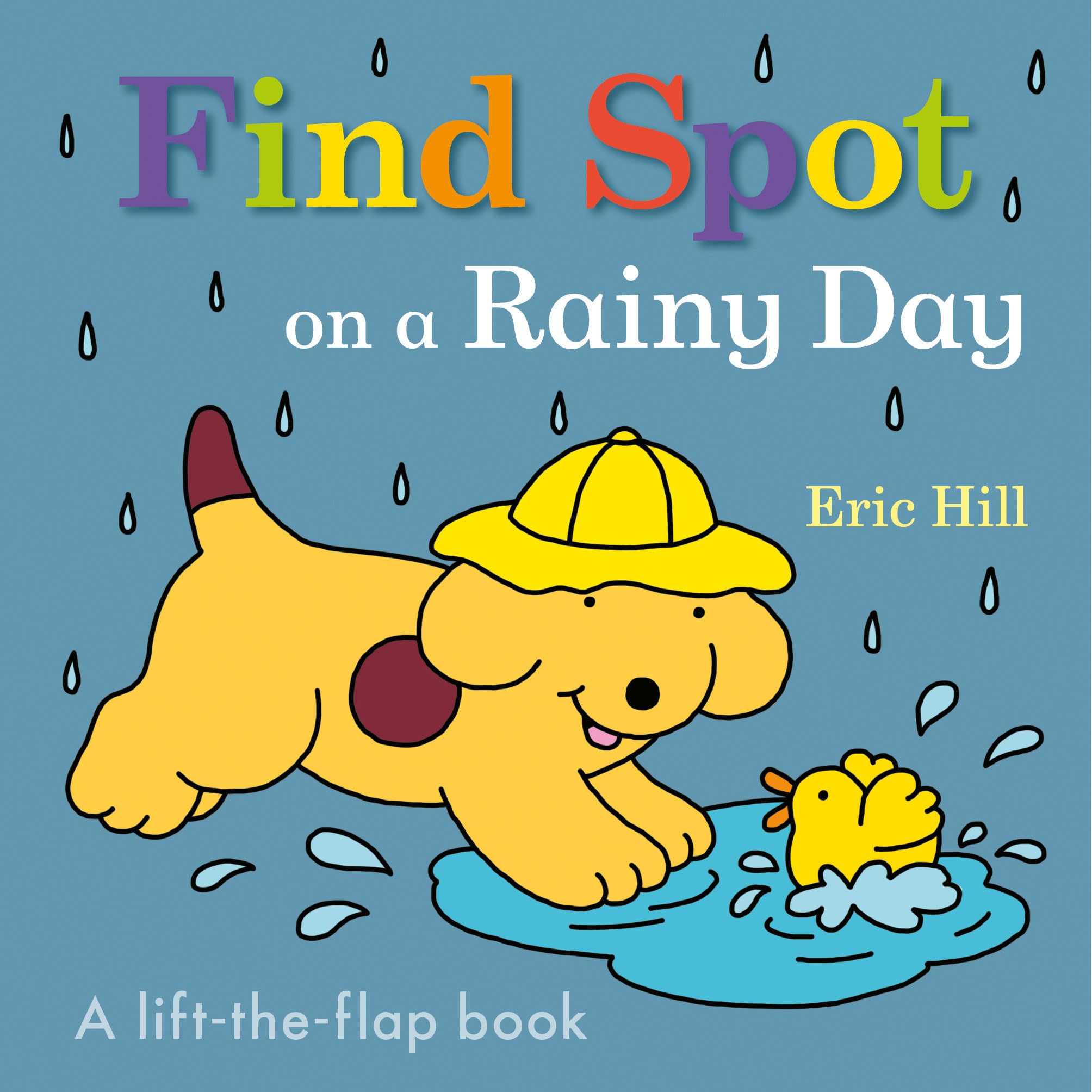 Find Spot On A Rainy Day: A Lifttheflap Book,New