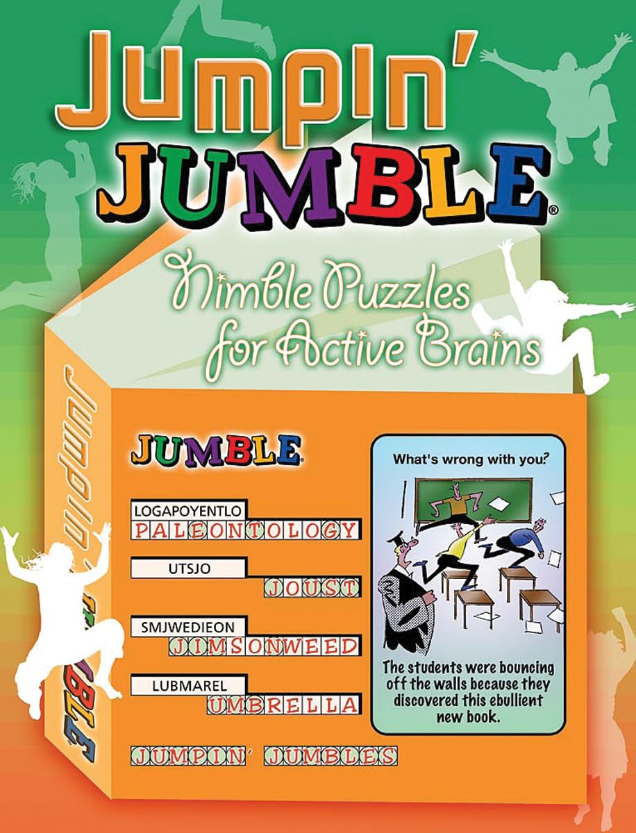 Jumpin' Jumble: Nimble Puzzles for Active Brains (Jumbles),Used