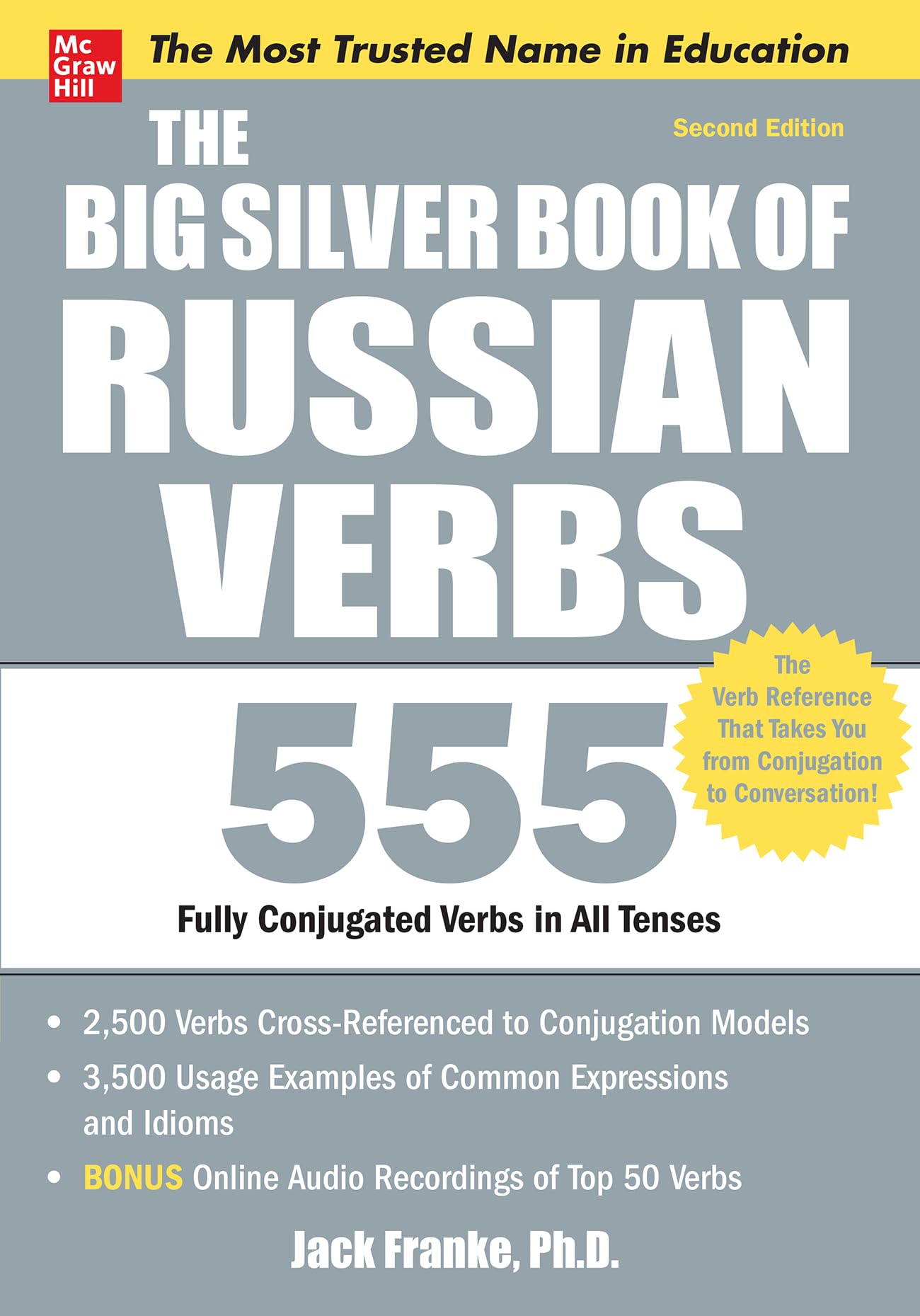 The Big Silver Book of Russian Verbs, 2nd Edition (Big Book Series),Used