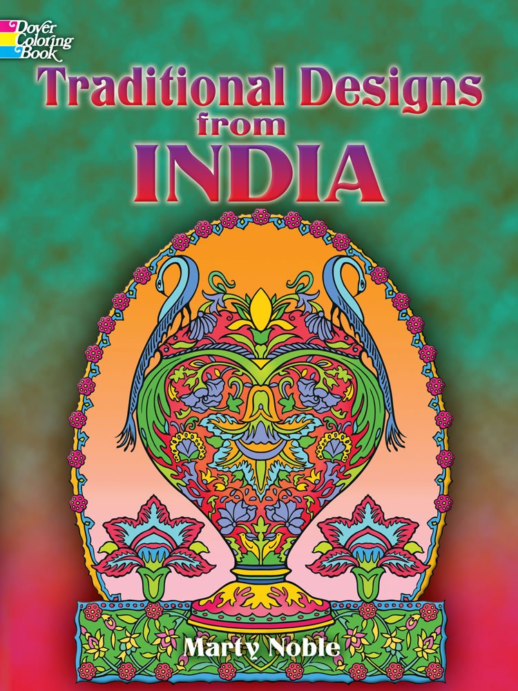 Traditional Designs from India Coloring Book (Dover Design Coloring Books),Used