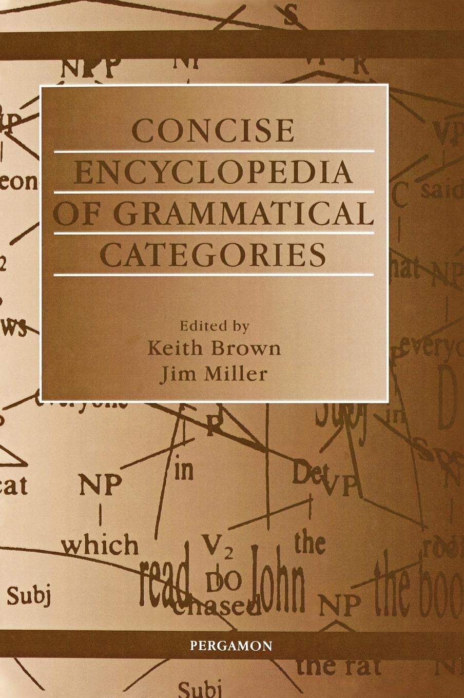 Concise Encyclopedia Of Grammatical Categories