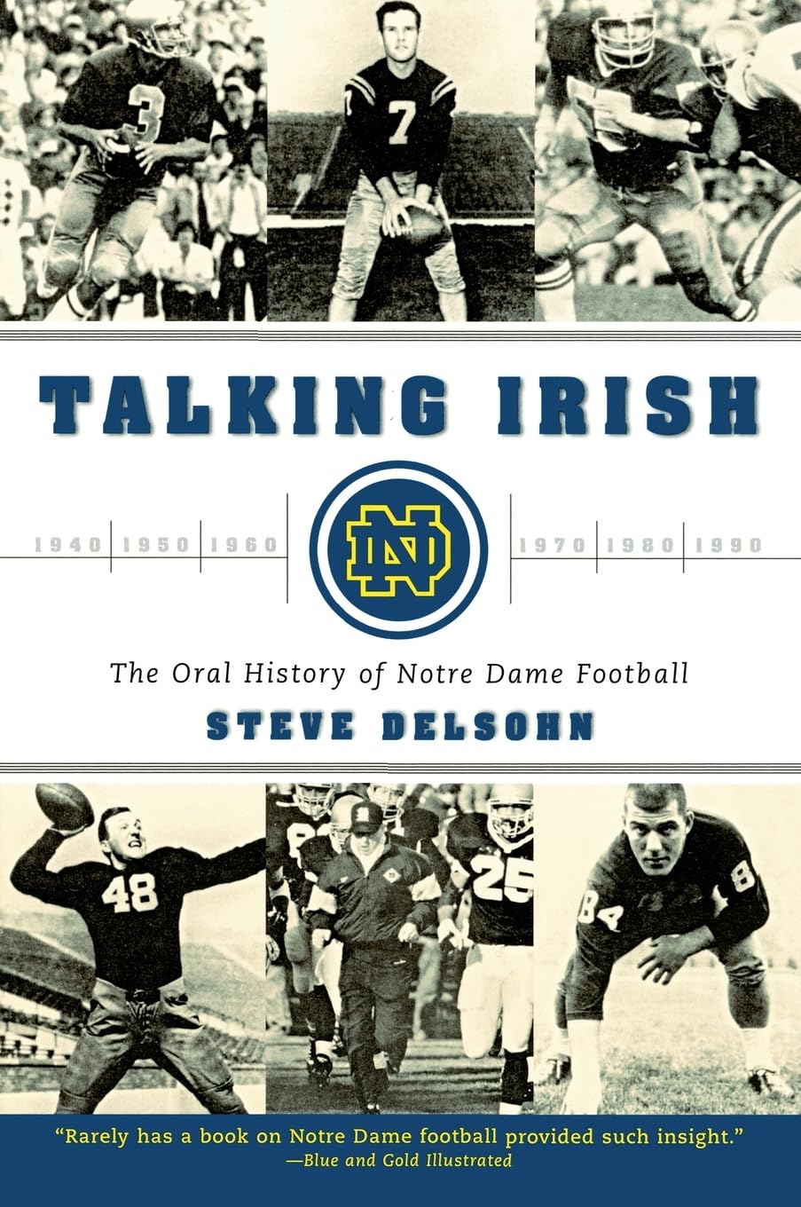 Talking Irish: The Oral History of Notre Dame Football,Used