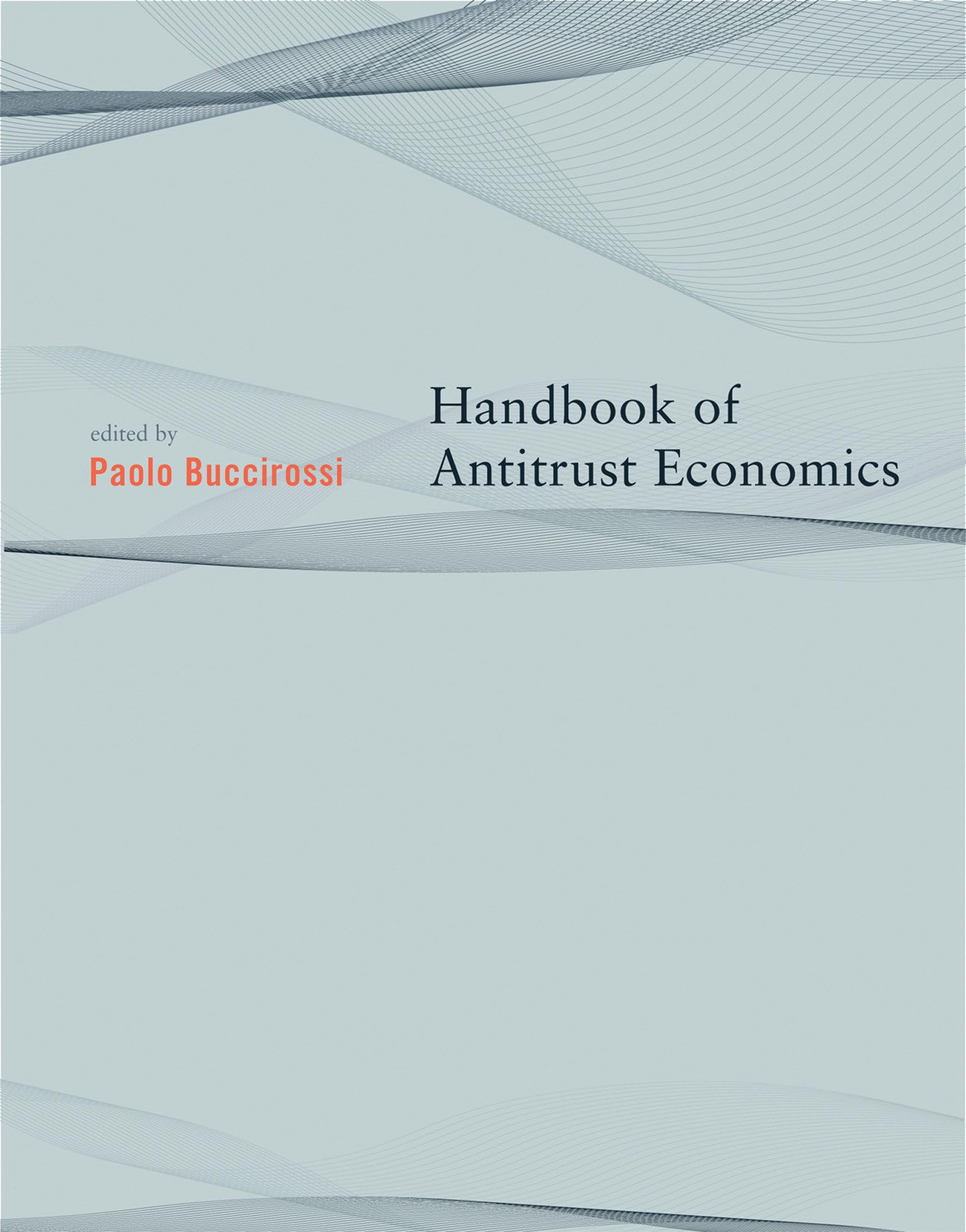 Handbook Of Antitrust Economics,Used
