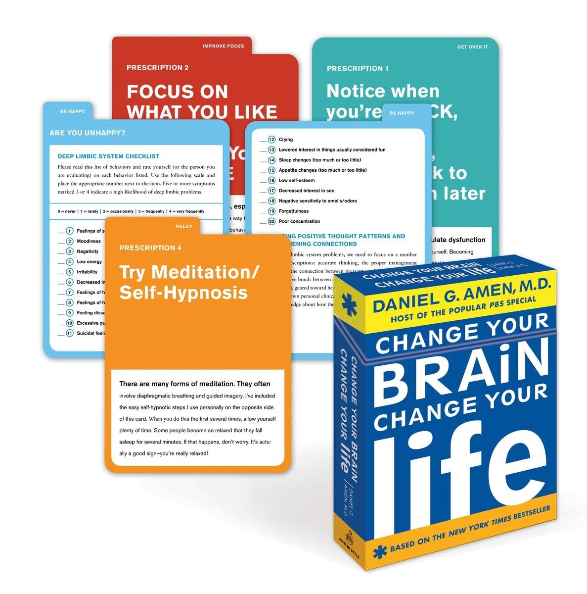 Change Your Brain, Change Your Life Deck,Used