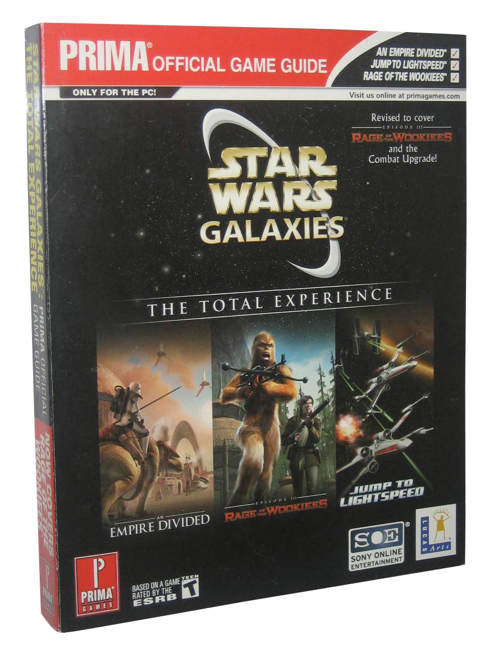 Star Wars Galaxies: The Total Experience: Prima Official Game Guide,Used