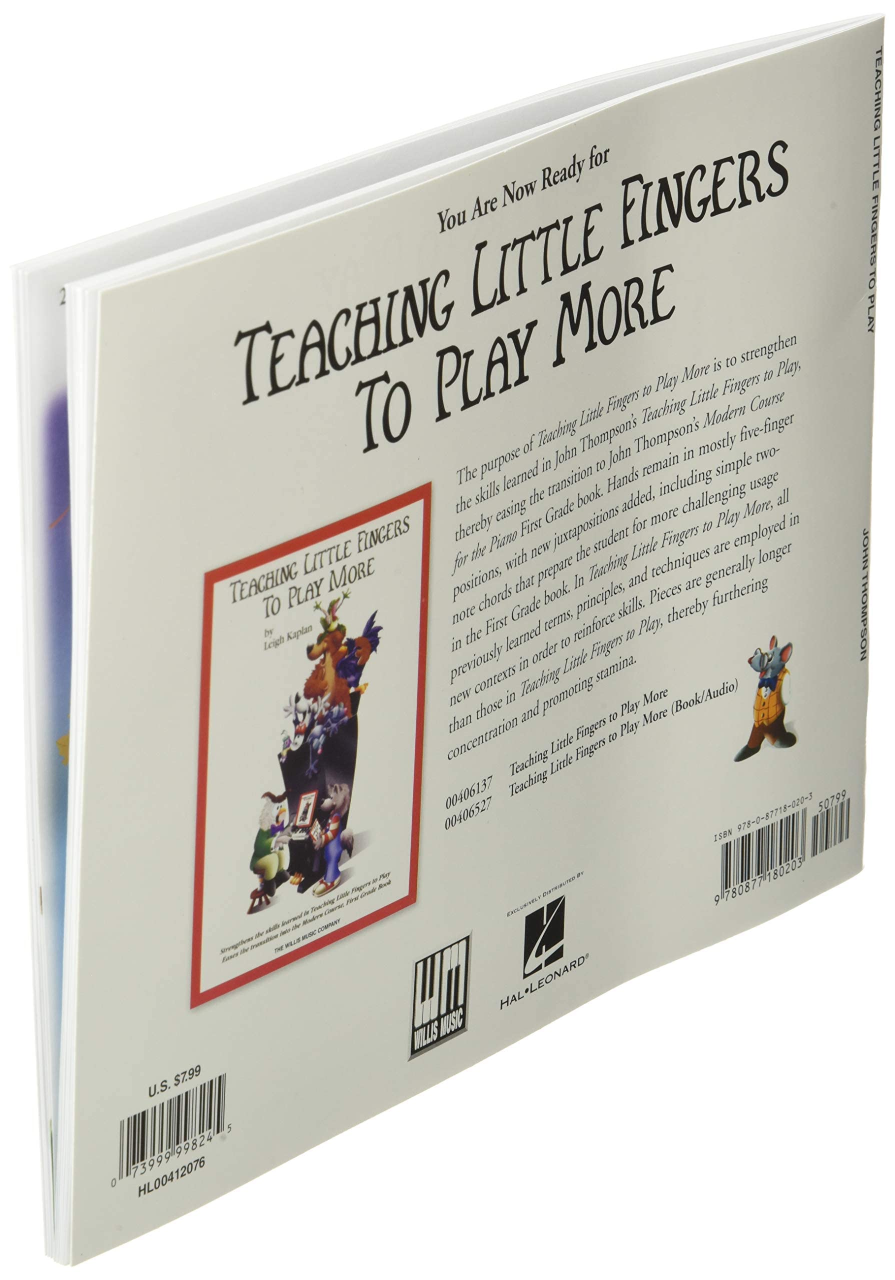 Teaching Little Fingers To Play: A Book For The Earliest Beginner (John Thompsons Modern Course For The Piano),Used