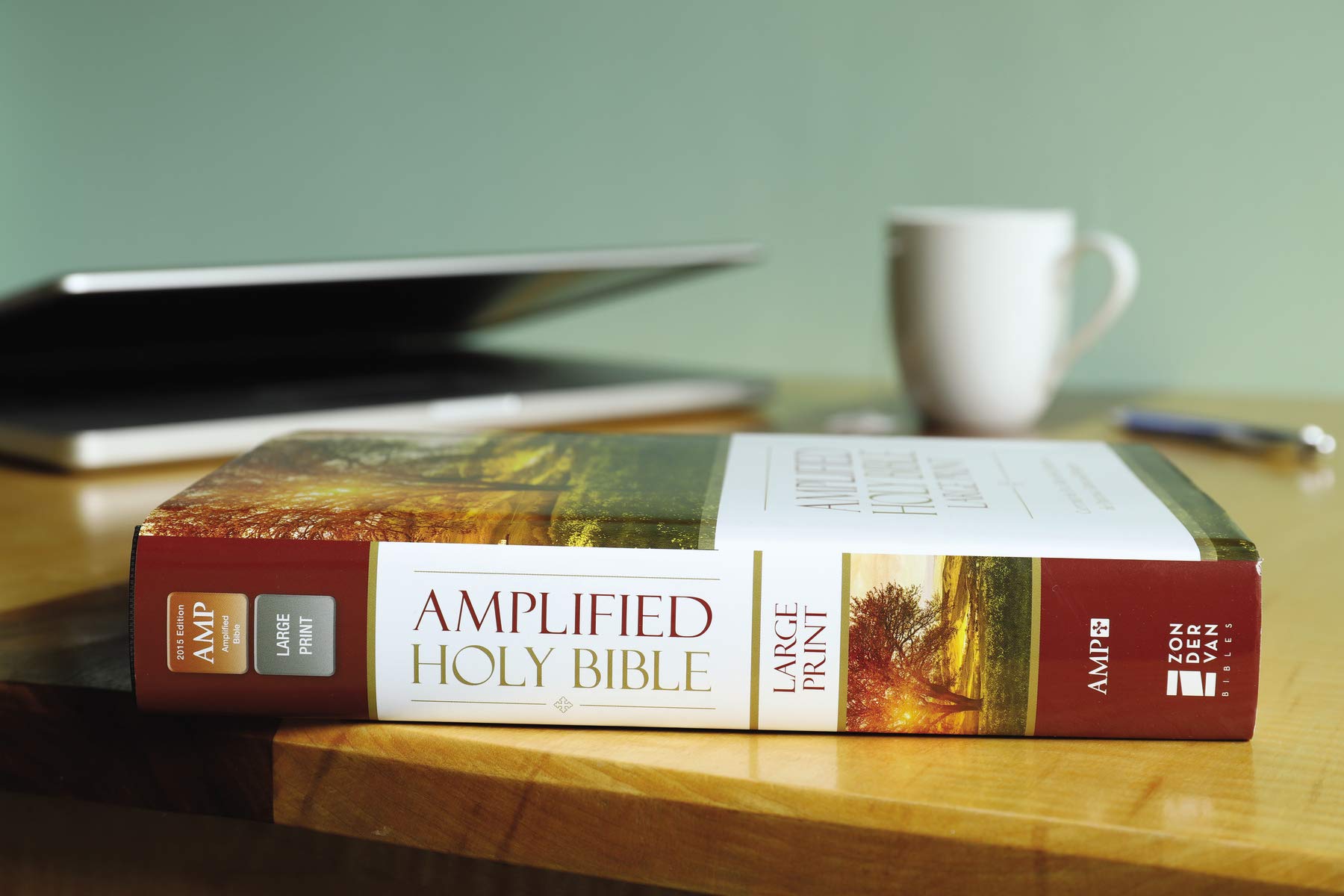 Amplified Holy Bible, Large Print, Hardcover: Captures The Full Meaning Behind The Original Greek And Hebrew,New
