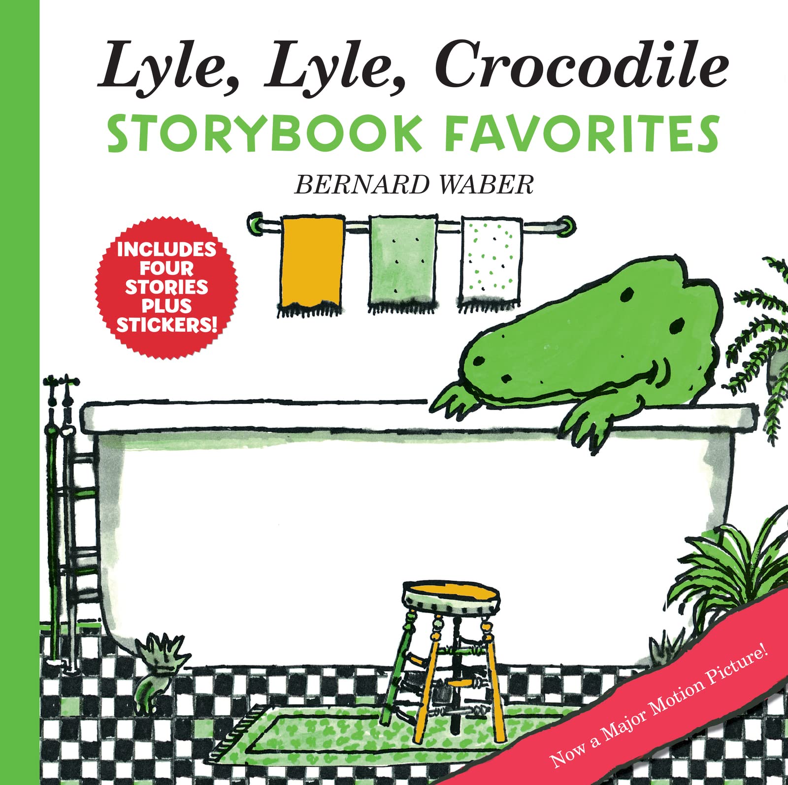 Lyle, Lyle, Crocodile Storybook Favorites: 4 Complete Books Plus Stickers! (Lyle The Crocodile),Used