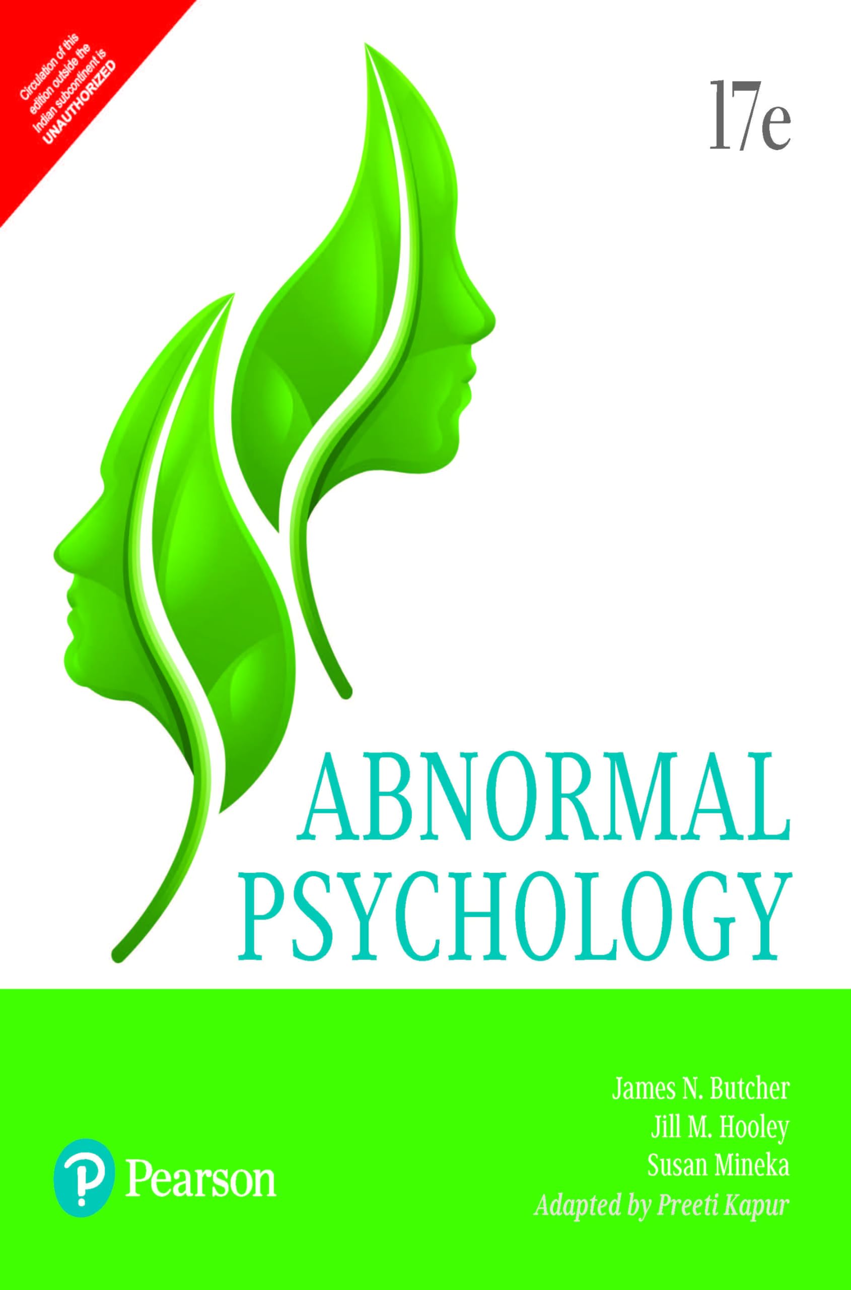 Abnormal Psychology, 17Th Edition,Used