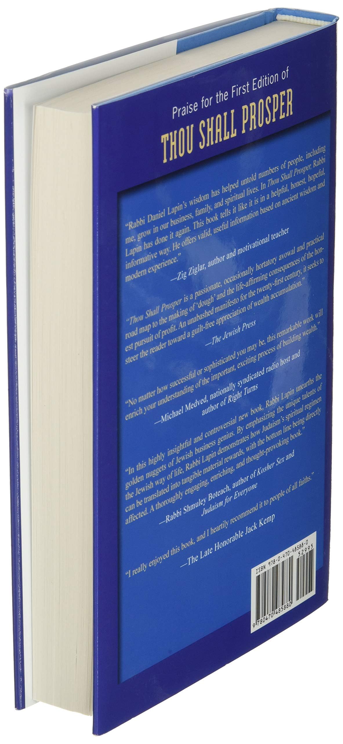 Thou Shall Prosper: Ten Commandments for Making Money,New