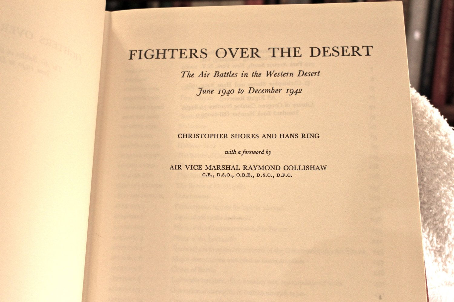 Fighters Over The Desert: The Air Battles In The Western Desert, June 1940 To December 1942,Used