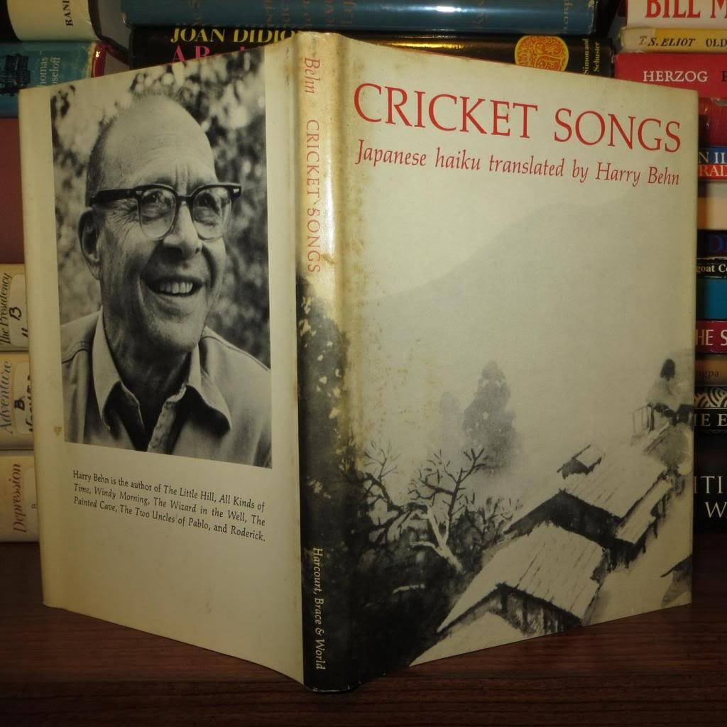 Cricket Songs: Japanese Haiku (English and Japanese Edition),Used