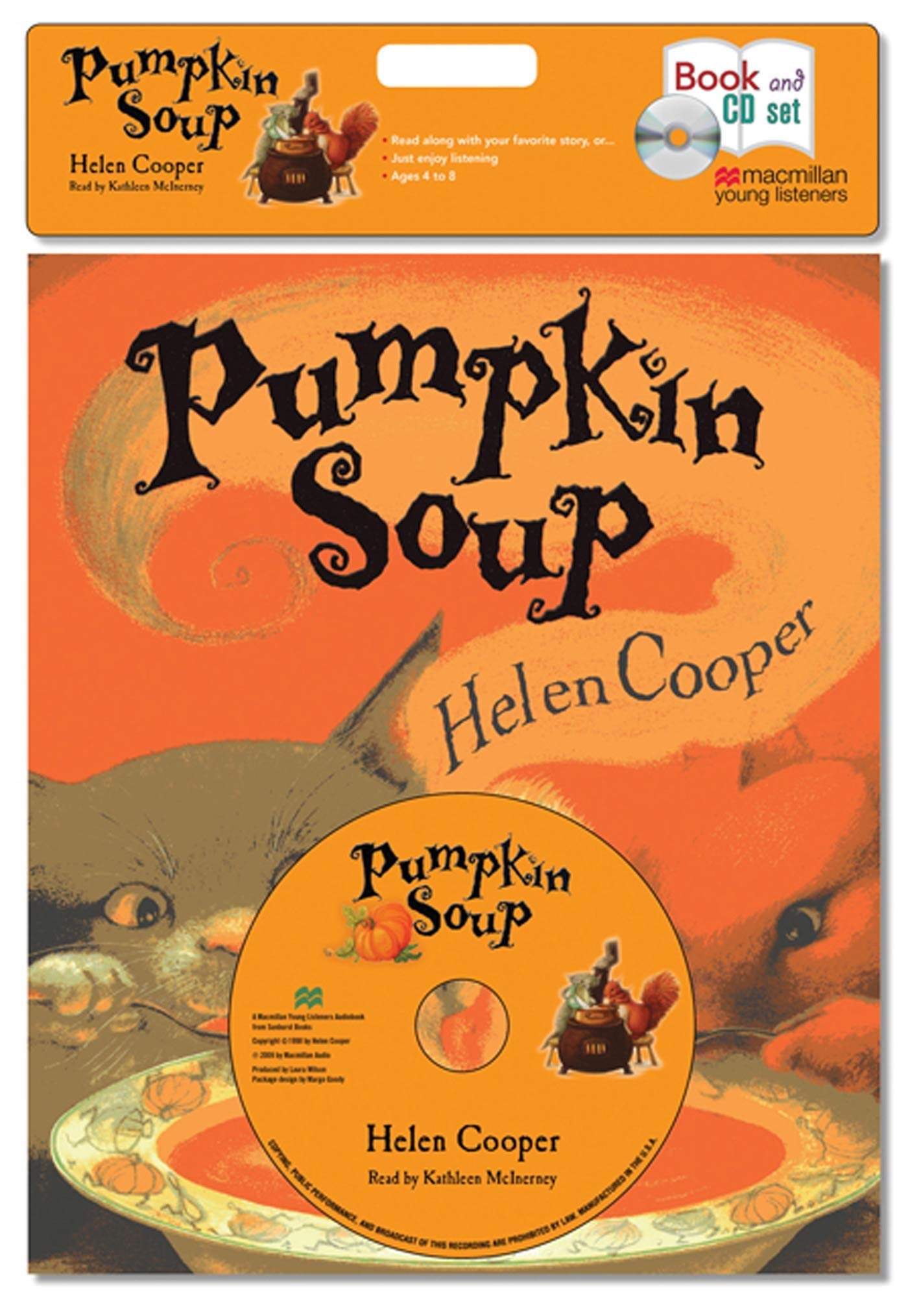 Pumpkin Soup (Book & CD Set),New
