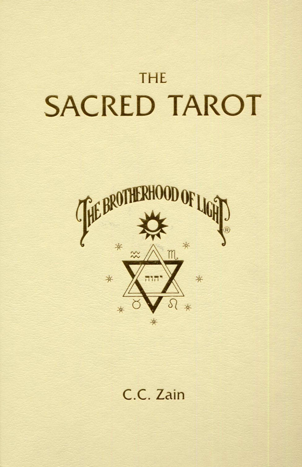 The Sacred Tarot,Used